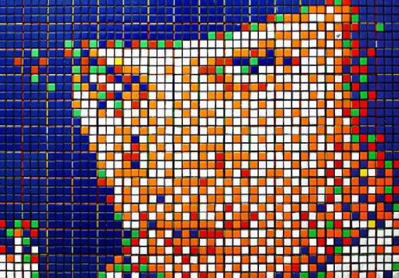 Invader - Rubik Kubrick I - Alex, 2006