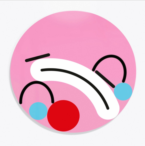 James Joyce - Clown Series (Pink), 2021