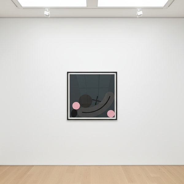 James Joyce - Deconstructed Clown - Black, 2024, Giclee print on 330gsm Somerset Enhanced paper
Signed on verso