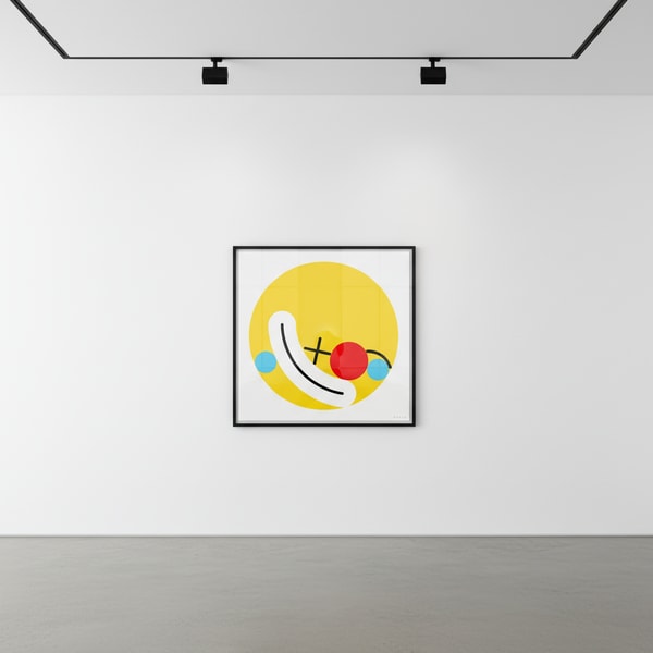 James Joyce - Nothing Serious (Yellow), 2019, Silkscreen