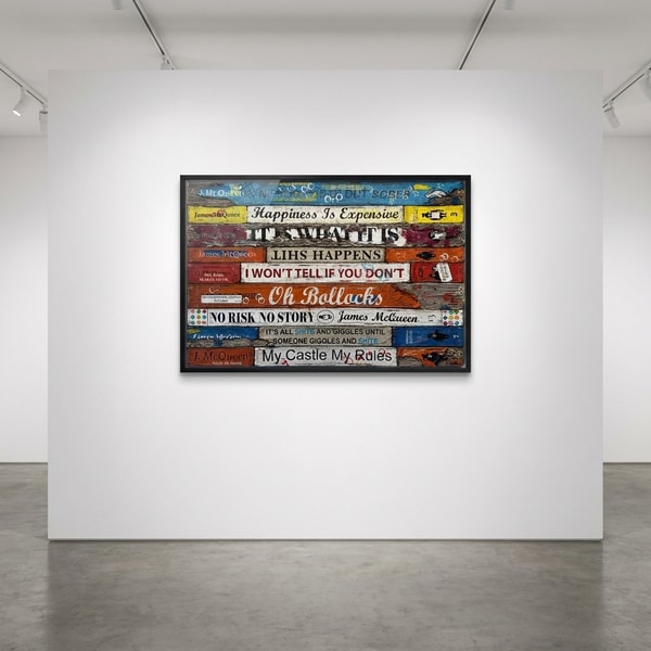 James McQueen - Anthology (Book Spines) 