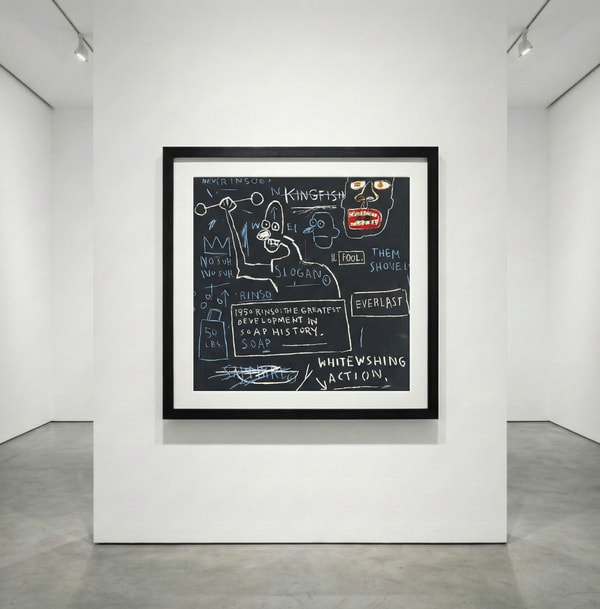 Jean-Michel Basquiat - Rinso, from Portfolio I, 1983-2001