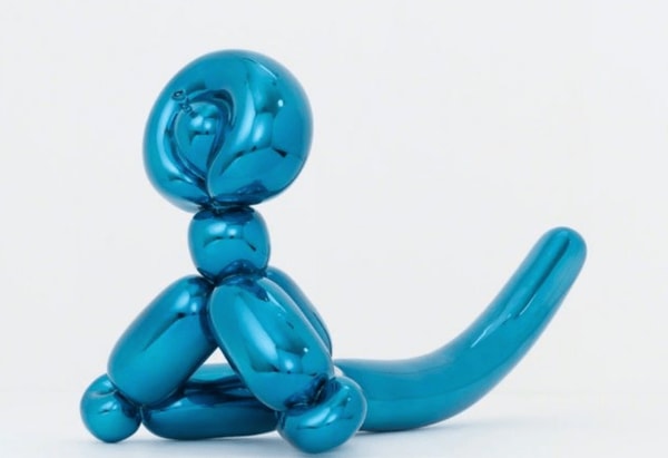 Jeff Koons - Balloon Monkey (Blue), 2017
