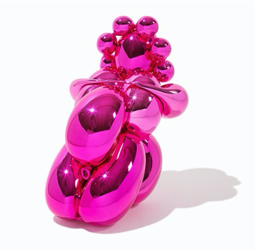 Jeff Koons - Balloon Venus, 2013, Resin sculpture in the original packaging with the travel case and certificate of authen...
