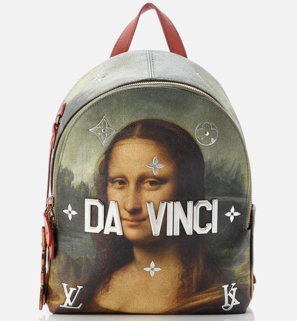 Jeff Koons - Louis Vuitton x Jeff Koons Masters Da Vinci Palm Springs Backpack