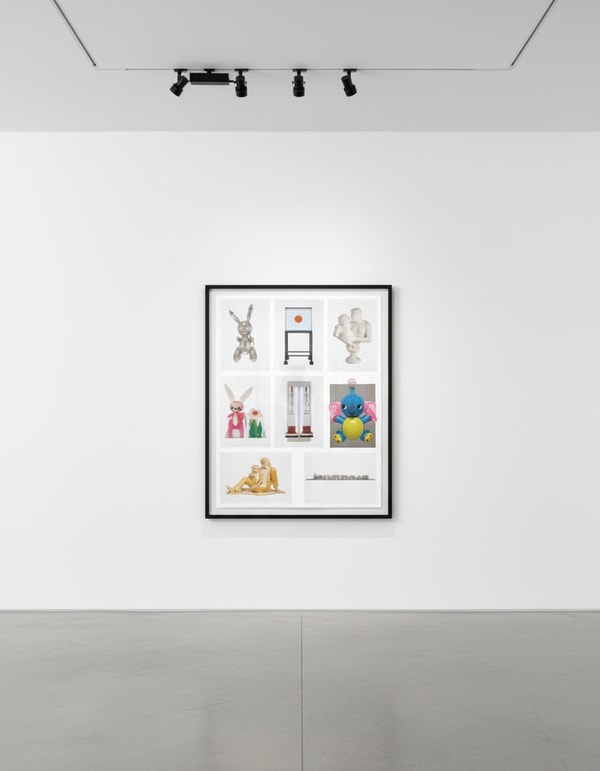 Jeff Koons - Mirror Inflatables Set of 7, 1995, Complete suite of 7 lithographs on mirror polished stainless steel