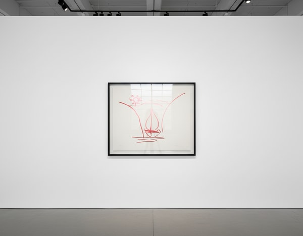 Jeff Koons - Untitled (Antiquity Drawing), 2012, Foil stamped print