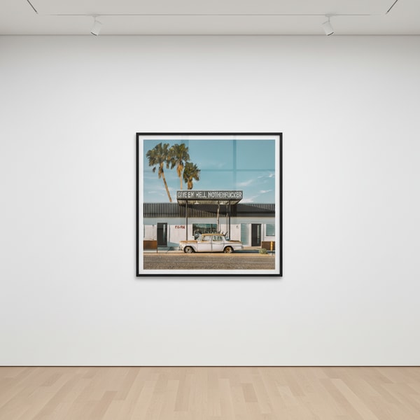 Jeffrey Czum - Give Em Hell, 2025, Digital C-Print on Archival Metallic Luster Photographic Paper