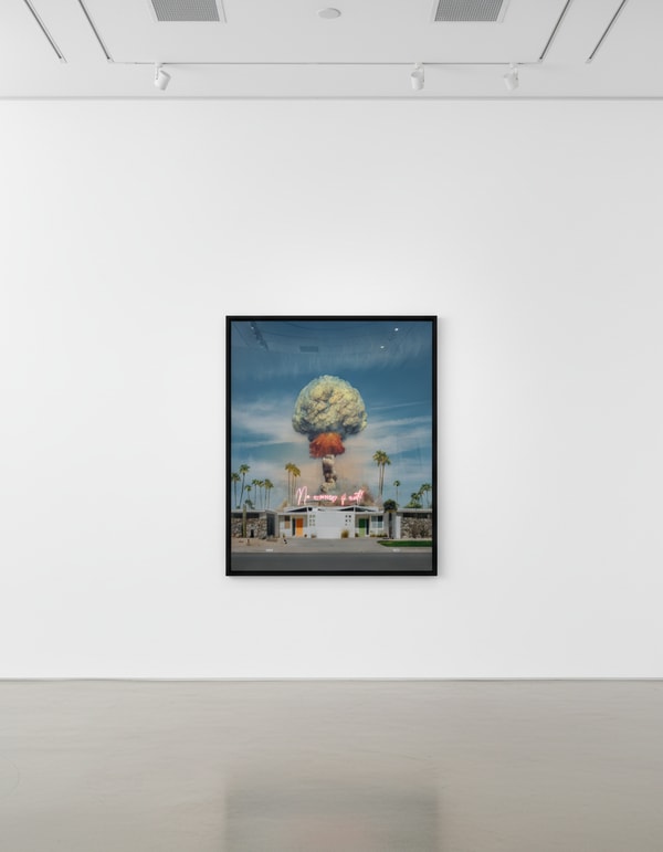 Jeffrey Czum - Social Anxiety, 2024, Digital C-Print on Archival Metallic Luster Photographic Paper