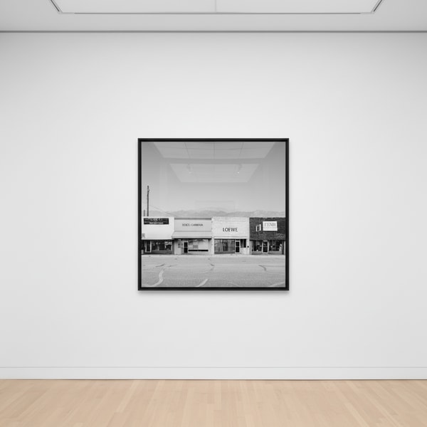 Jeffrey Czum - Strip Mall, 2025, Digital C-Print on Archival Metallic Luster Photographic Paper