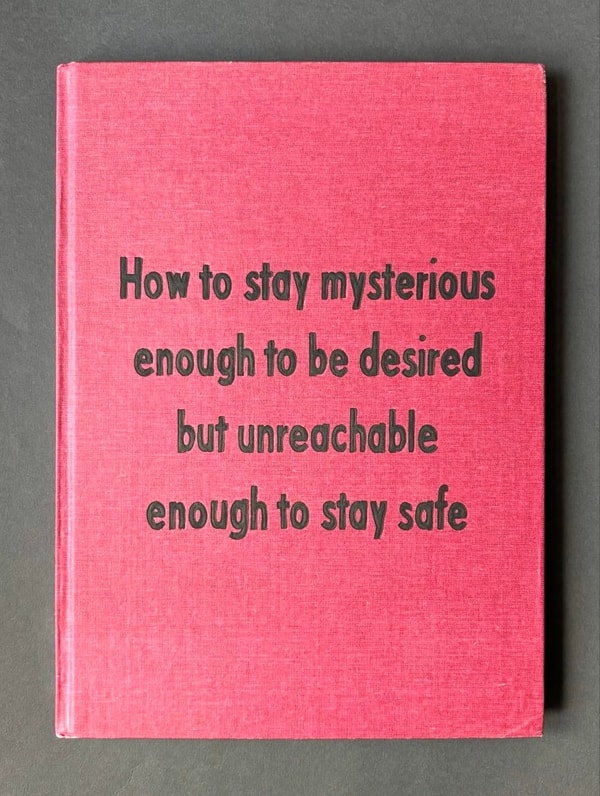 Johan Deckmann - Mysterious & Unreachable, 2025, Acrylic on Book