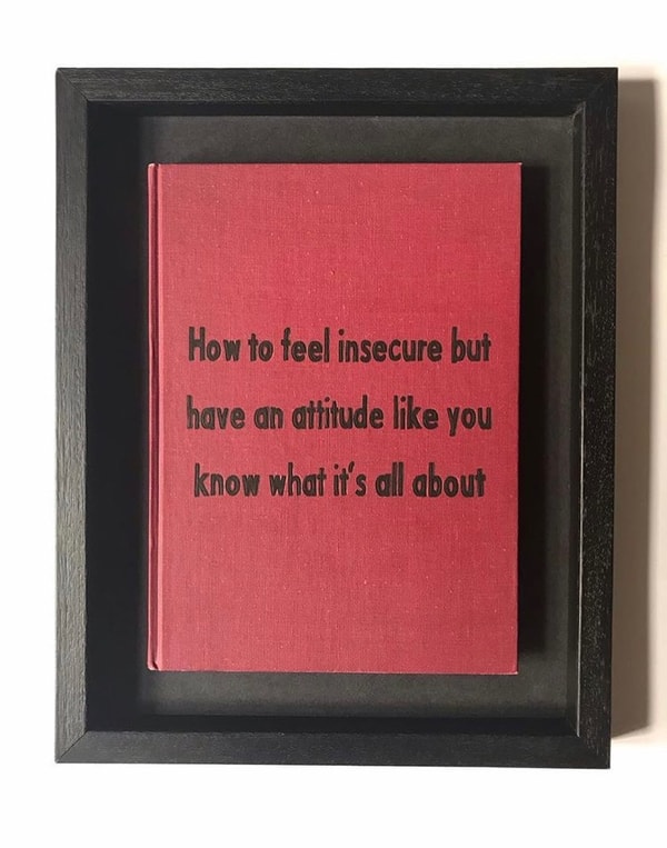 Johan Deckmann - The Attitude, Acrylic on book