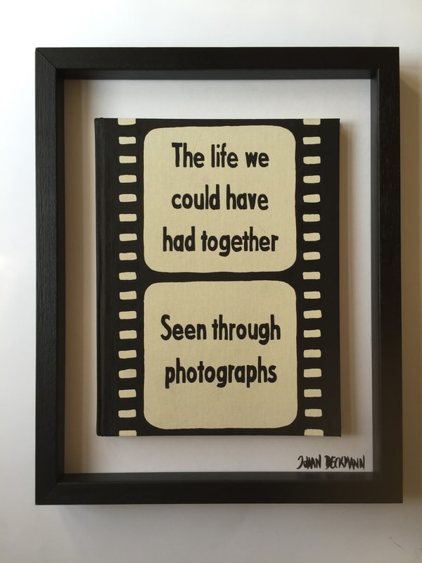 Johan Deckmann - The Life We Could Have Had Together, 2016, Acrylic on book