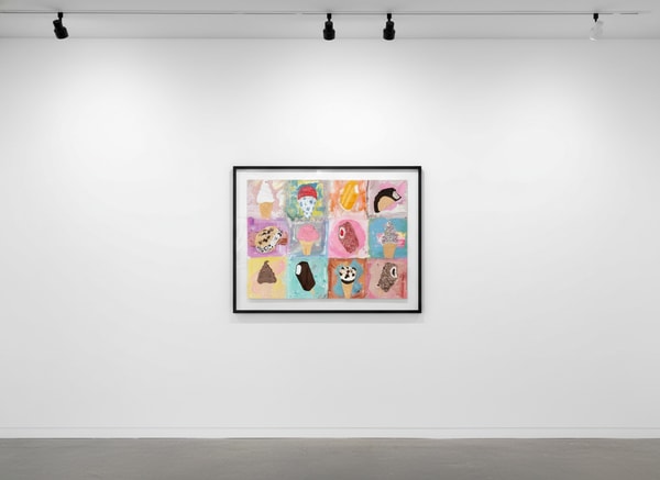 Jojo Anavim - 12 Ice Creams (Pastel), 2024