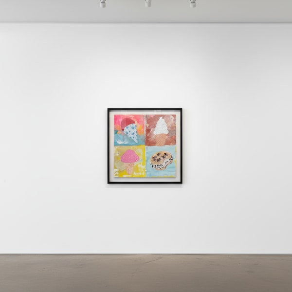 Jojo Anavim - 4 Ice Creams (Pastel), 2024