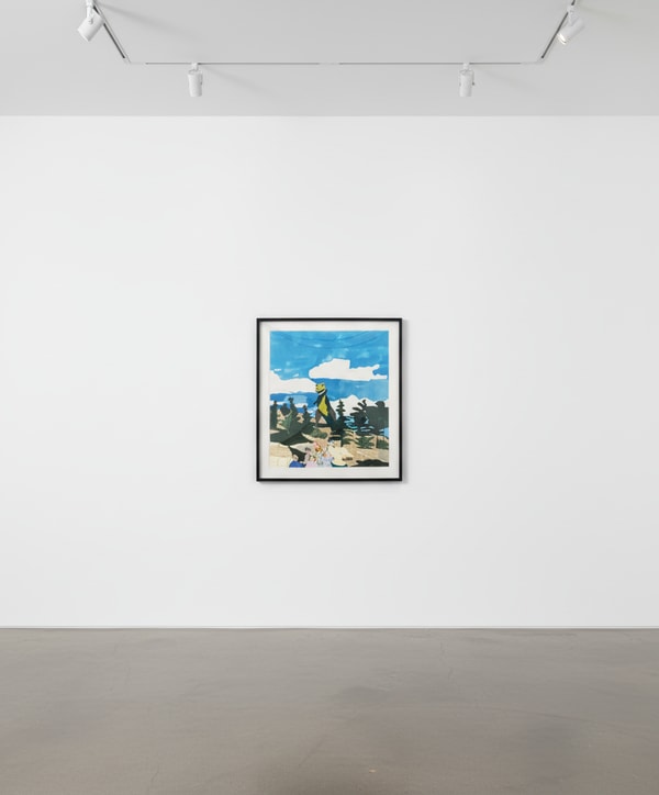 Jonas Wood - Four Landscapes (Fall), 2020