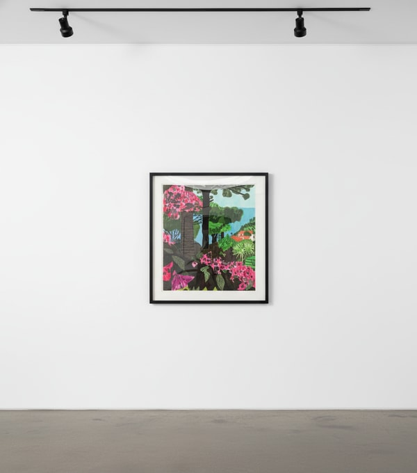 Jonas Wood - Four Landscapes (Summer), 2020