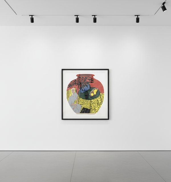 Jonas Wood - Matisse Pot 4, 2019-2020