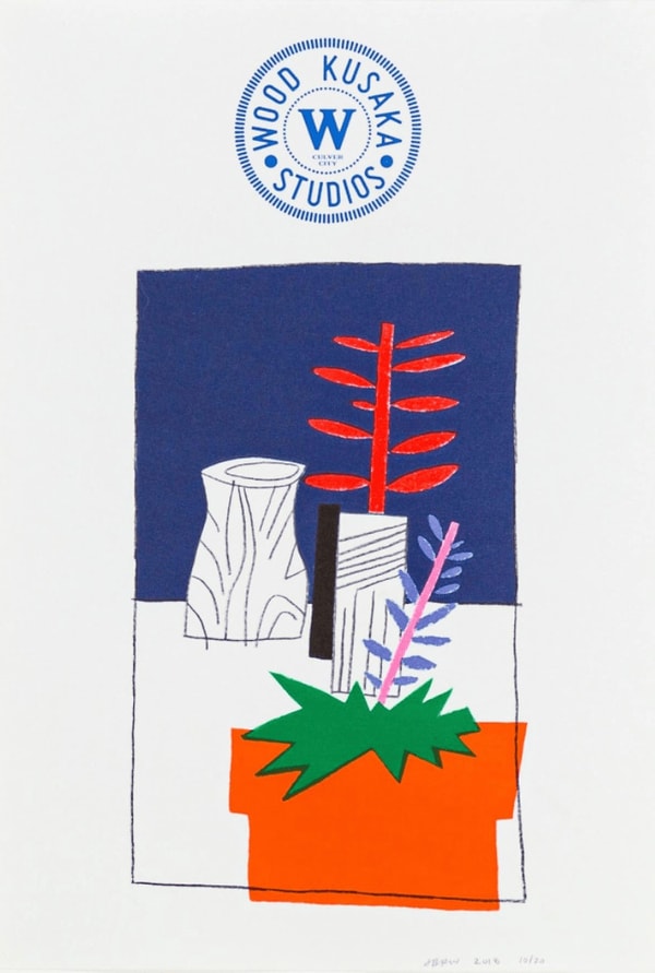 Jonas Wood - Notepad Doodle II (State 2), 2018