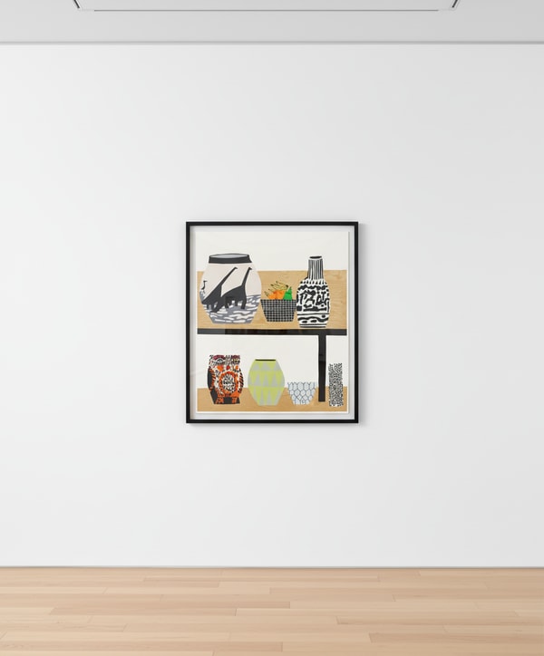 Jonas Wood - Shelf Still Life, 2018