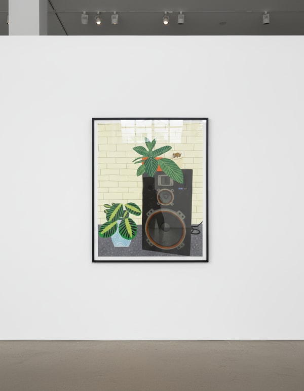 Jonas Wood - Speaker Still Life, 2019