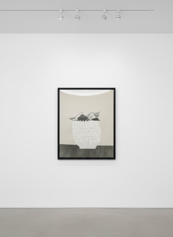 Jonas Wood - Untitled (Basketball), 2015