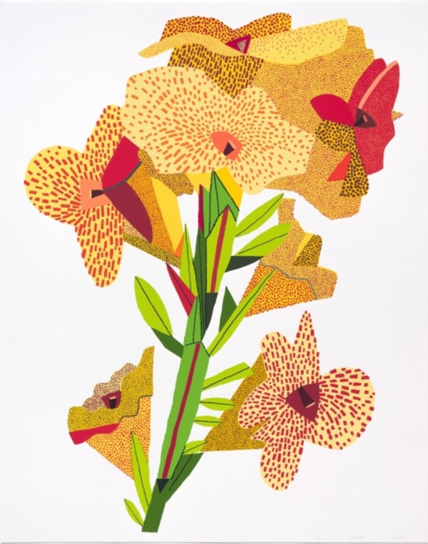 Jonas Wood - Yellow Flower, 2022