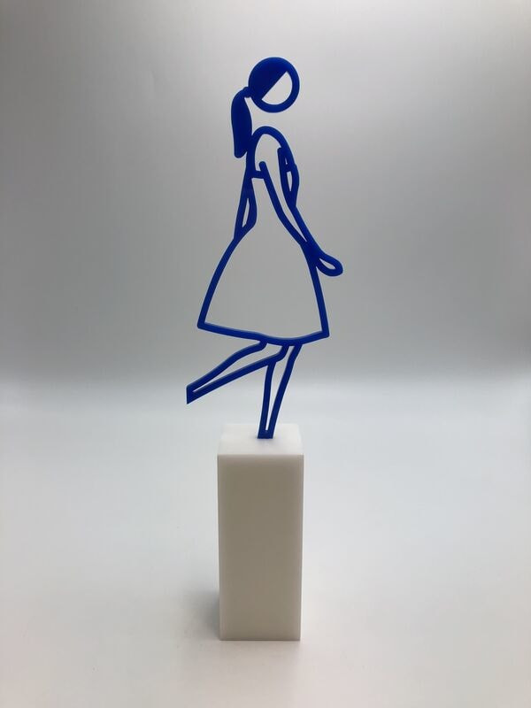 Julian Opie - Amelia, 2019