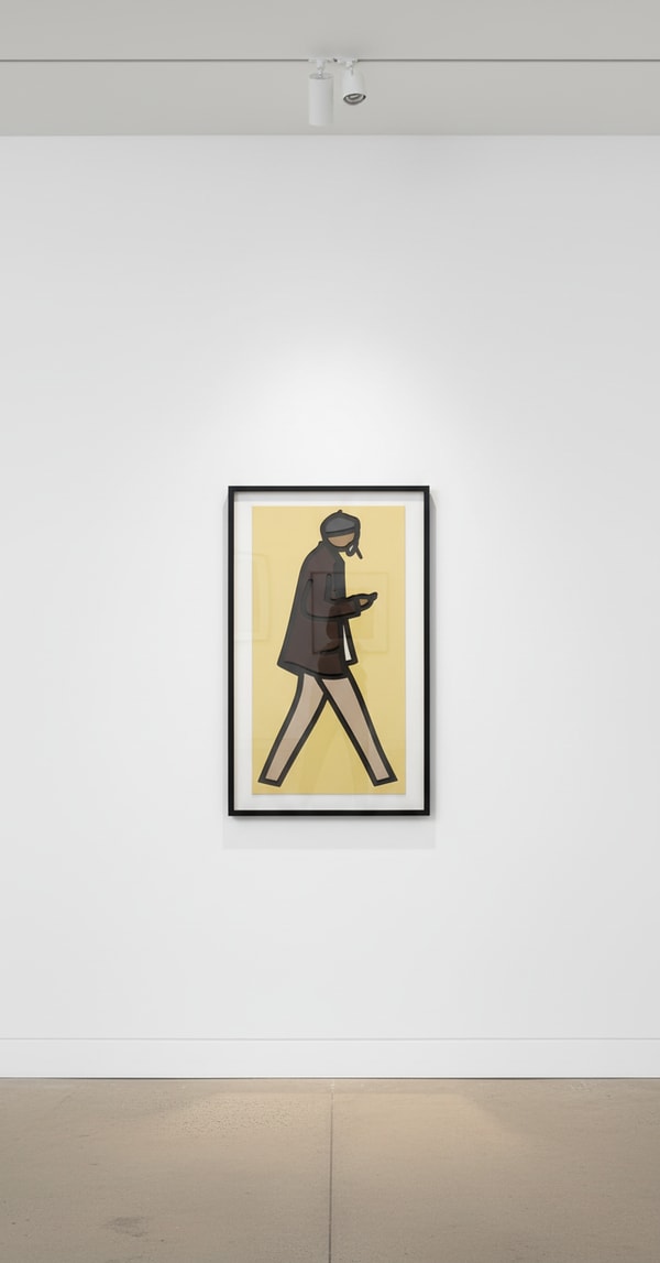 Julian Opie - Beret, 2019