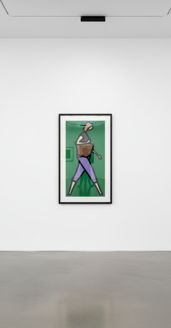 Julian Opie - Big Bag, 2018