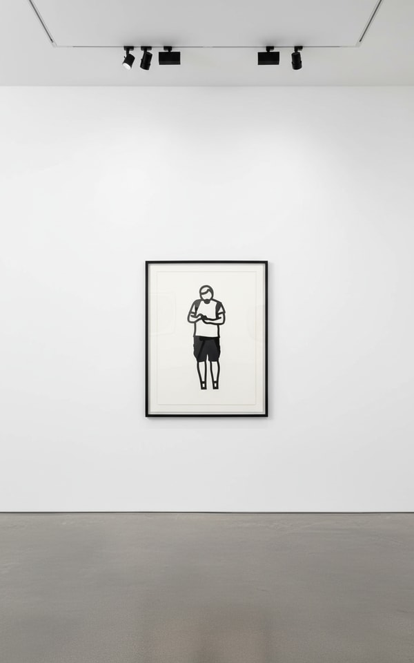 Julian Opie - Boston Statuettes: Cargo Shorts, 2020