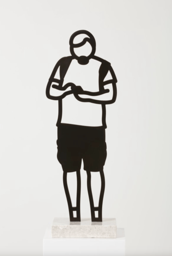 Julian Opie - Boston Statuettes: Cargo Shorts, 2020