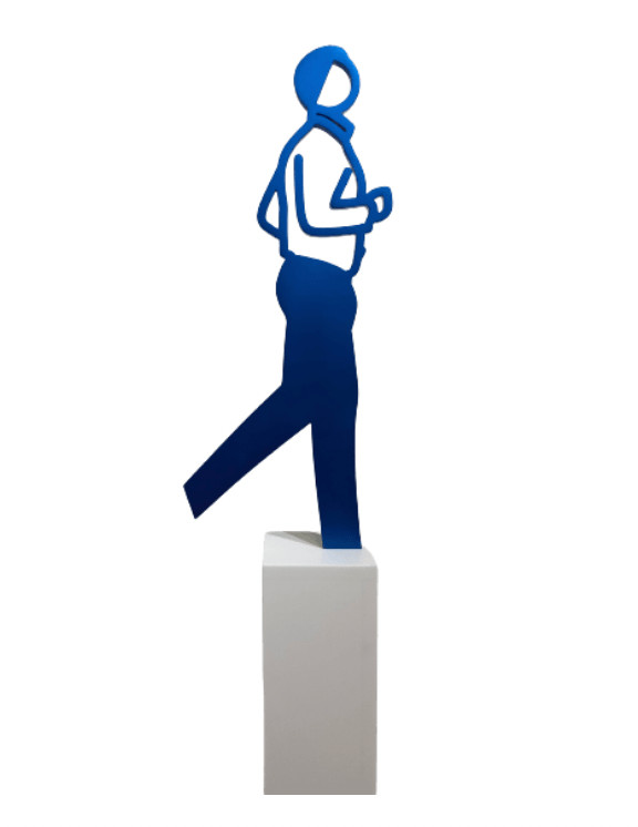 Julian Opie - Clive (Running People), 2020