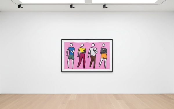 Julian Opie - Dance Synched 1, 2024