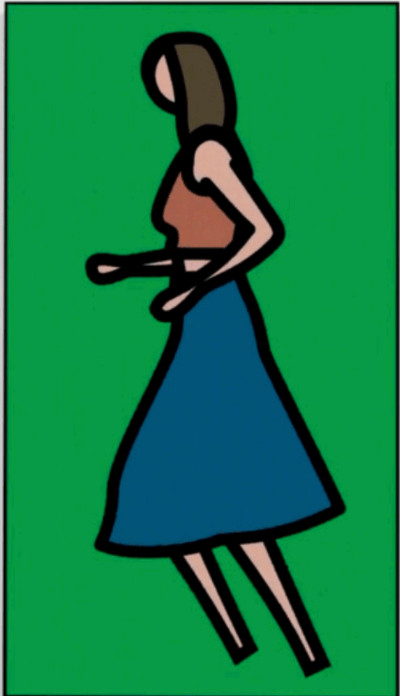 Julian Opie - Kiran, 2025