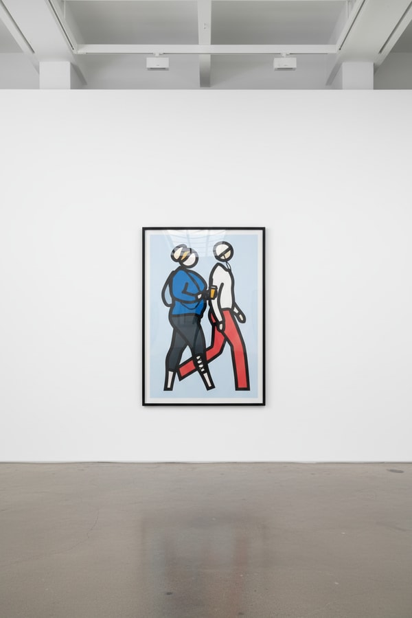 Julian Opie - New York Couple 8, 2019