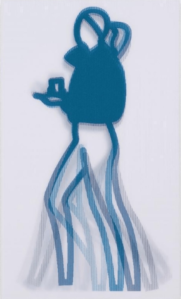 Julian Opie - Old Street Walkers: Coffee, 2022