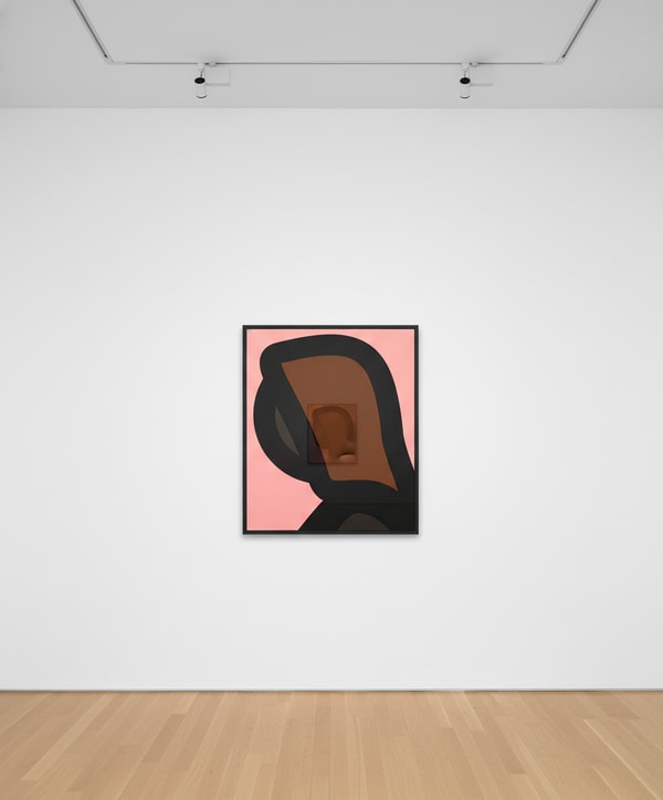 Julian Opie - Paper Head 1, 2019