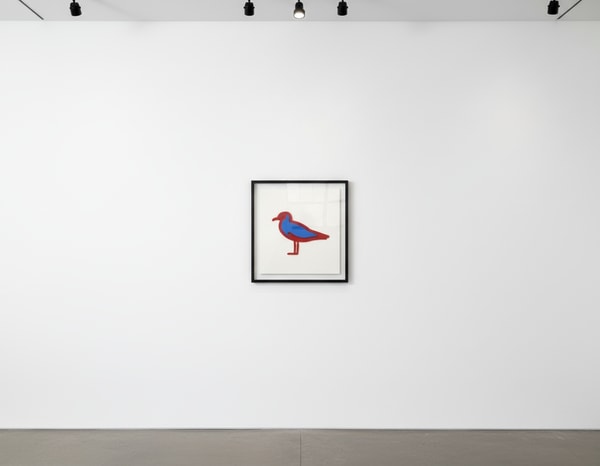 Julian Opie - Small Birds Black Headed Gull, 2020