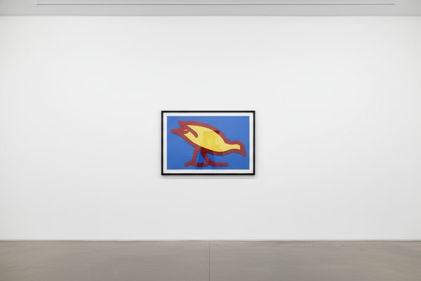 Julian Opie - Small Birds Swamp Hen, 2020