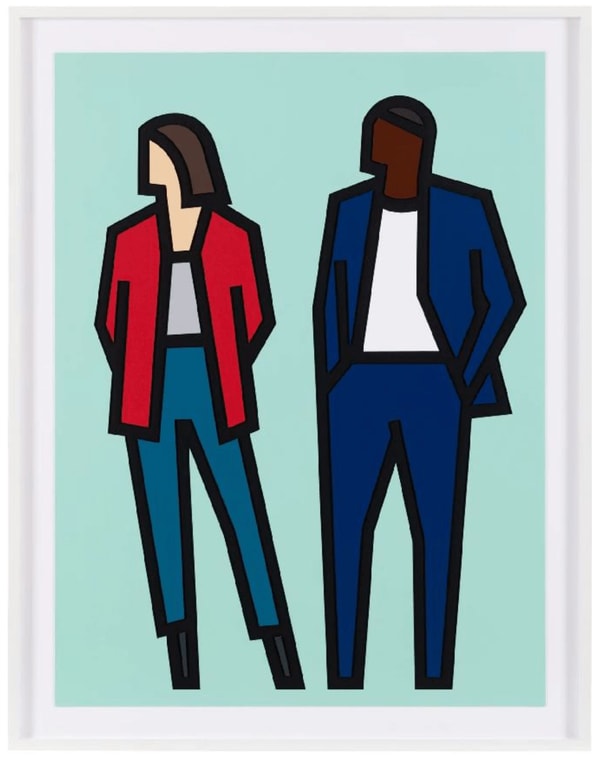Julian Opie - Standing Couples 2, 2024