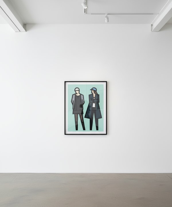 Julian Opie - Standing Couples 3, 2024