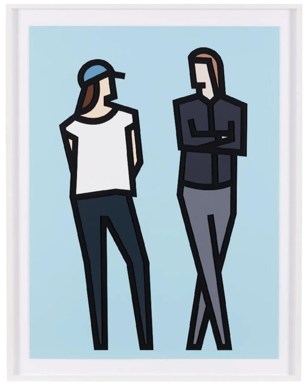 Julian Opie - Standing Couples 4, 2024
