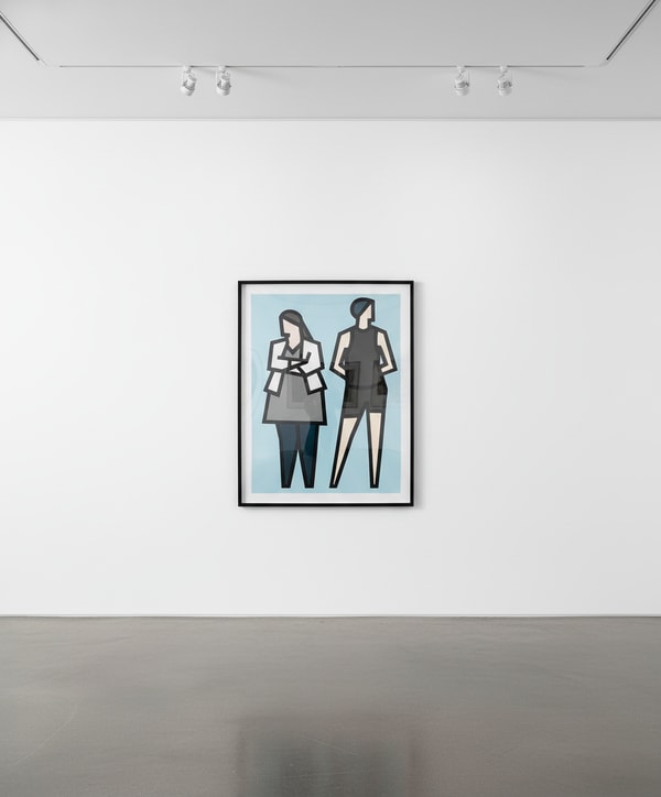 Julian Opie - Standing Couples 5, 2024