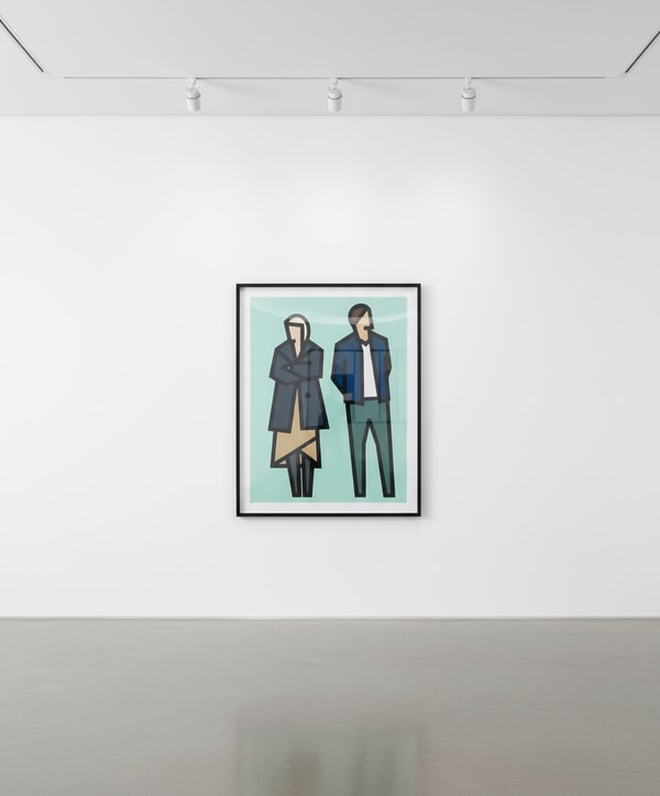 Julian Opie - Standing Couples 6, 2024
