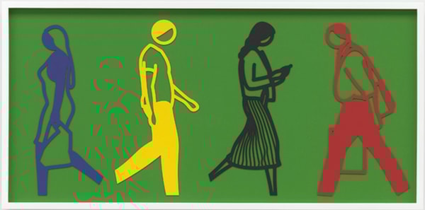 Julian Opie - Street 3, 2020