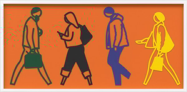 Julian Opie - Street 4, 2020