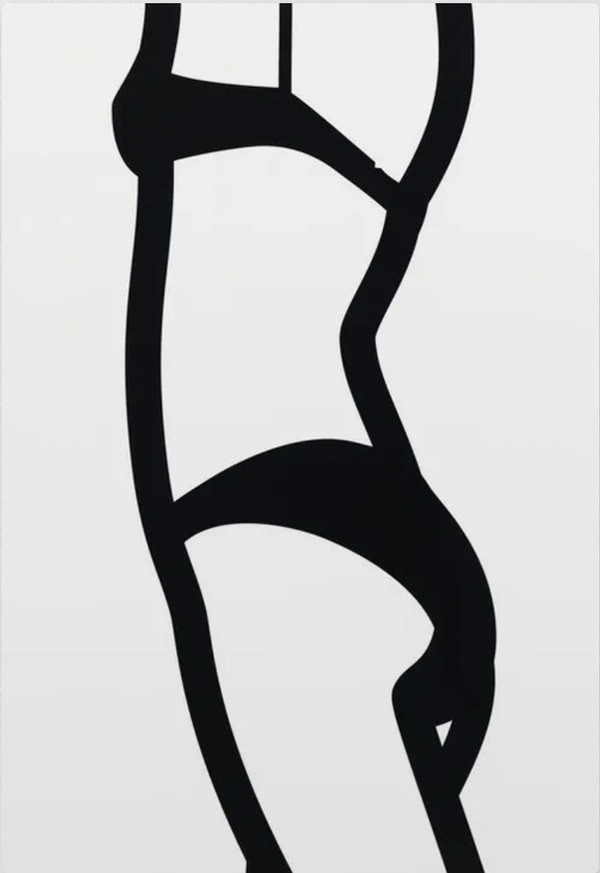 Julian Opie - Suzanne  (back) 3, 2006