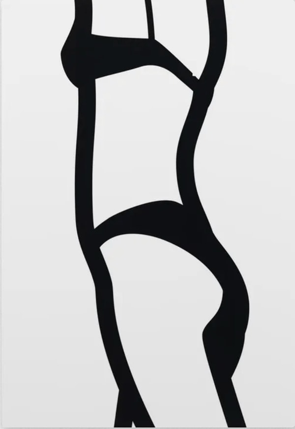 Julian Opie - Suzanne  (back) 7, 2006