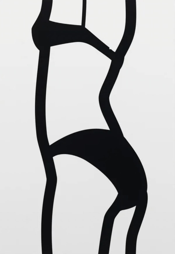 Julian Opie - Suzanne  (back) 8, 2006
